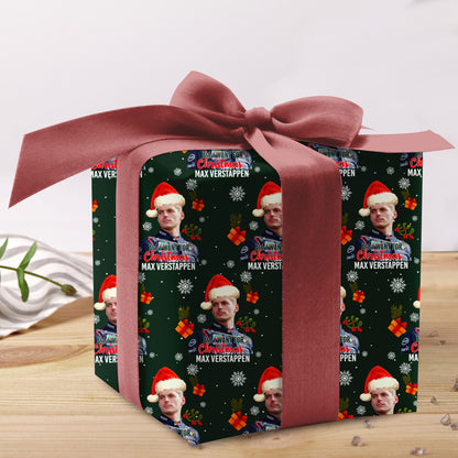 Max Verstappen Wrapping Paper