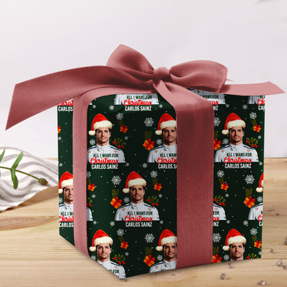 Carlos Sainz Wrapping Paper