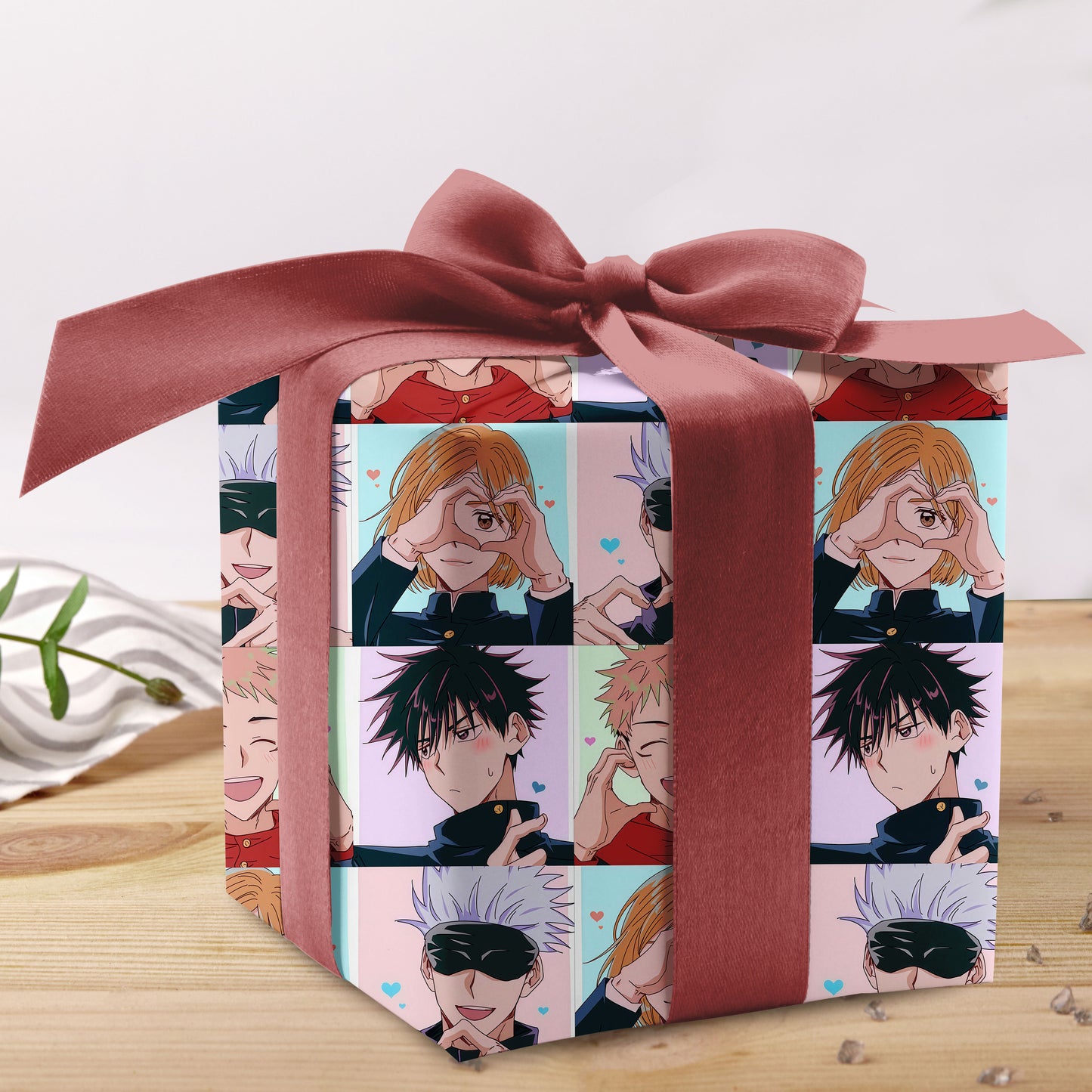 Jujutsu Kaisen Xmas Wrapping Paper