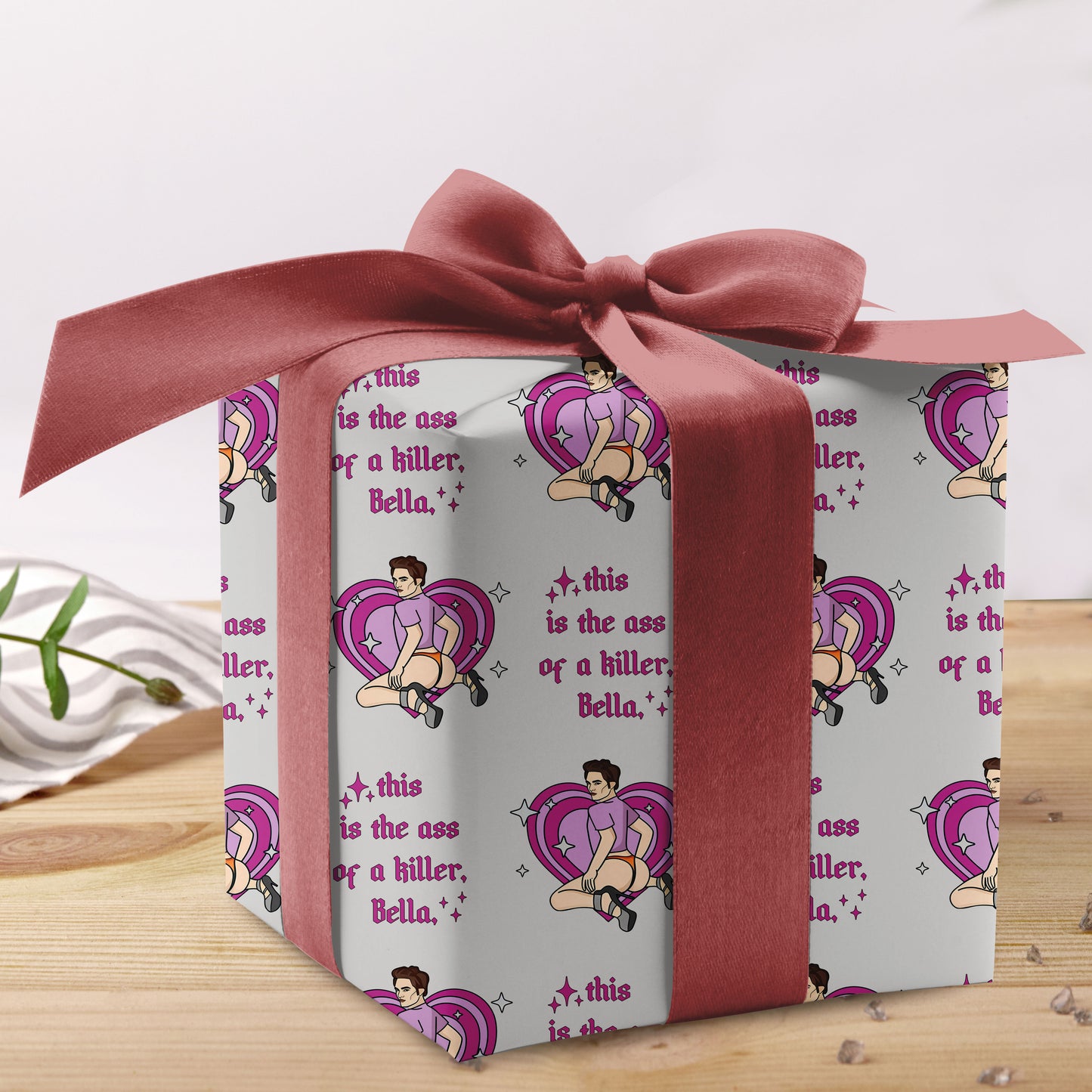 Edward Cullen Wrapping Paper Sheet