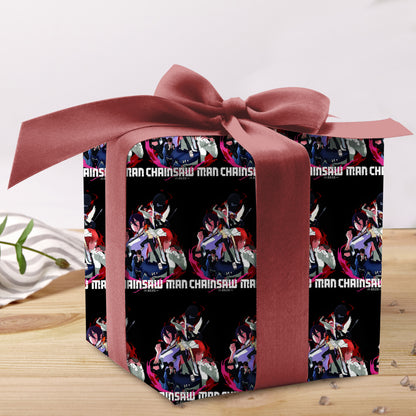 Chainsaw Man Wrapping Paper Holiday Gift
