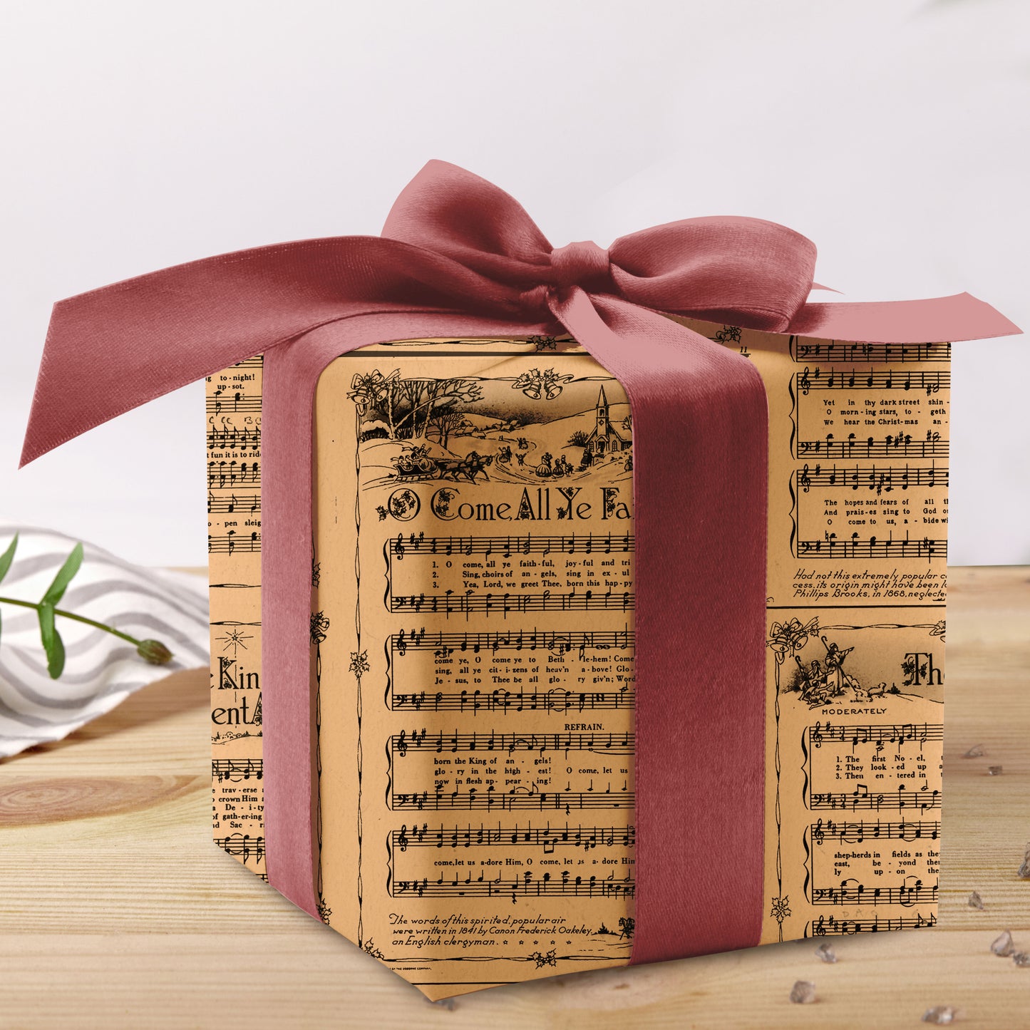 Christmas Music Wrapping Paper Gift Lovers
