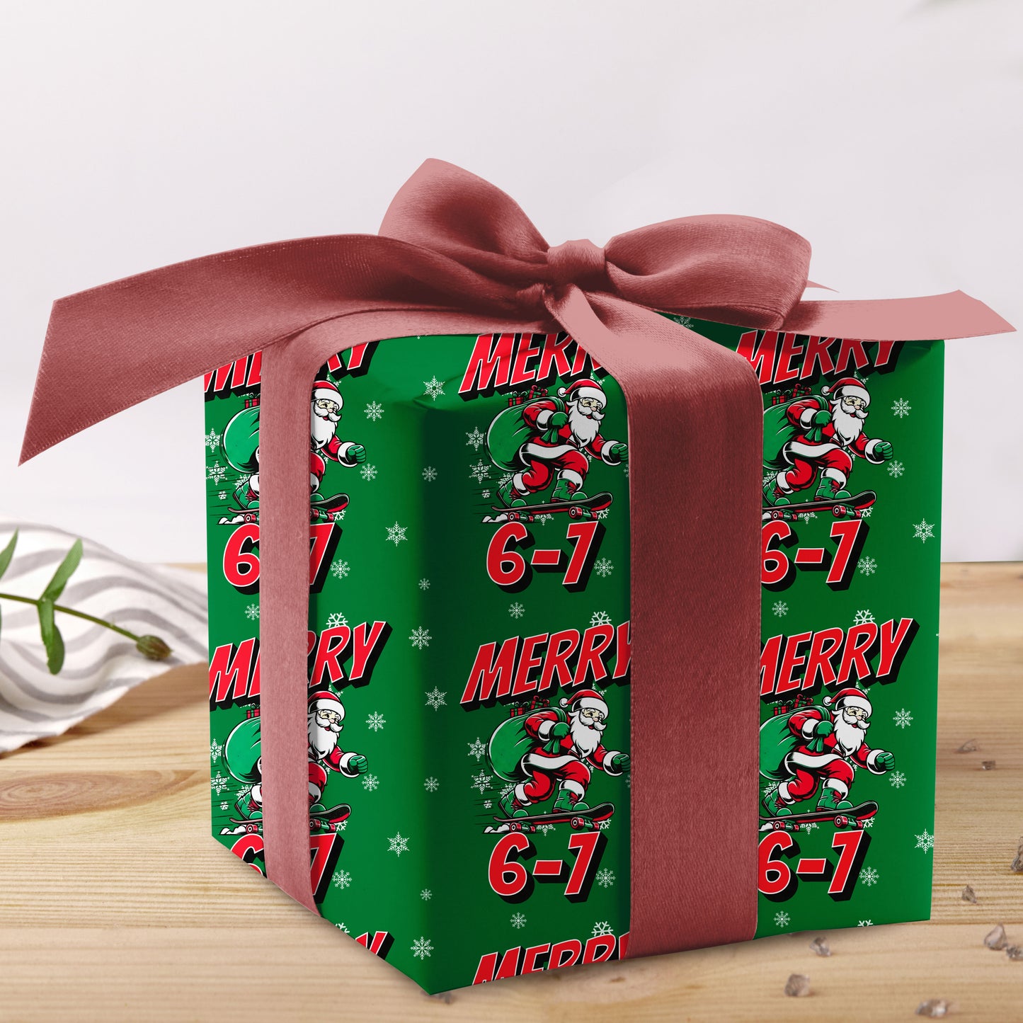67 Meme Christmas Gift Wrap