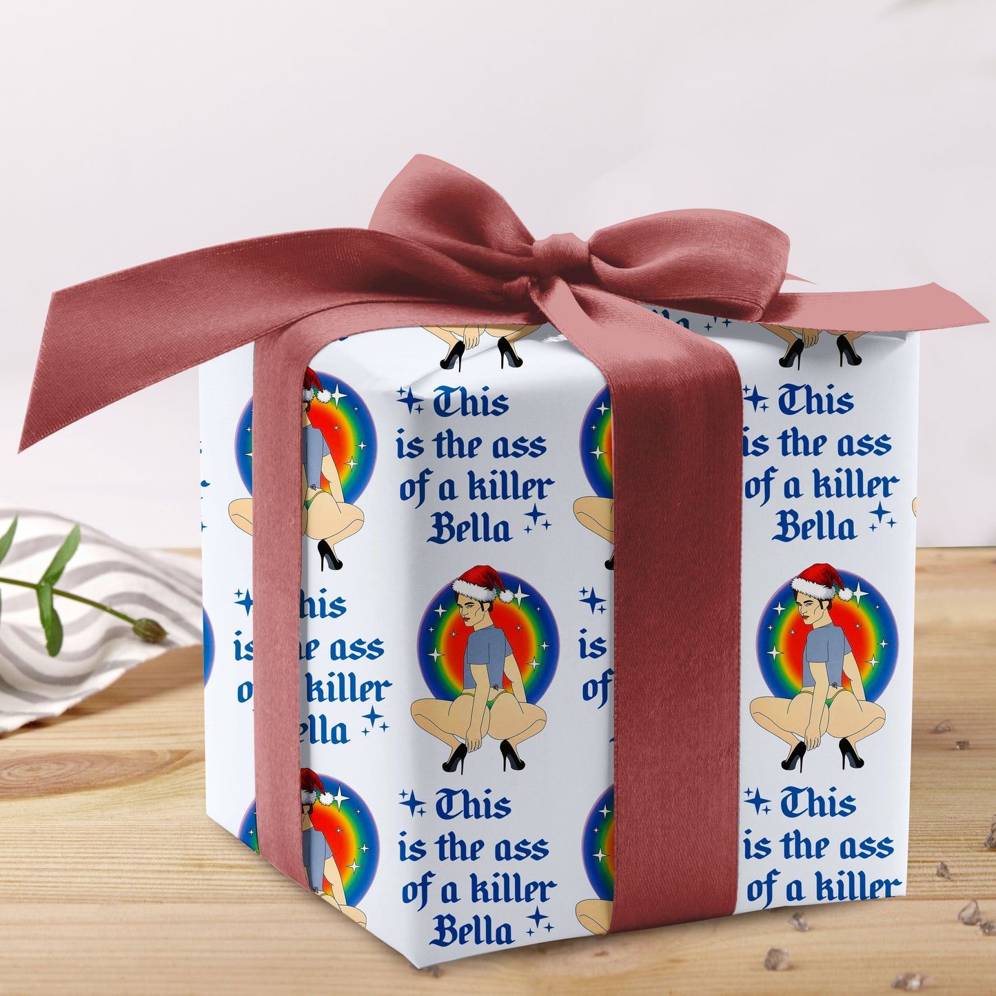 Edward Cullen Wrapping Paper Christmas Gift