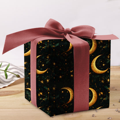 Dark Night Sky Wrapping Paper