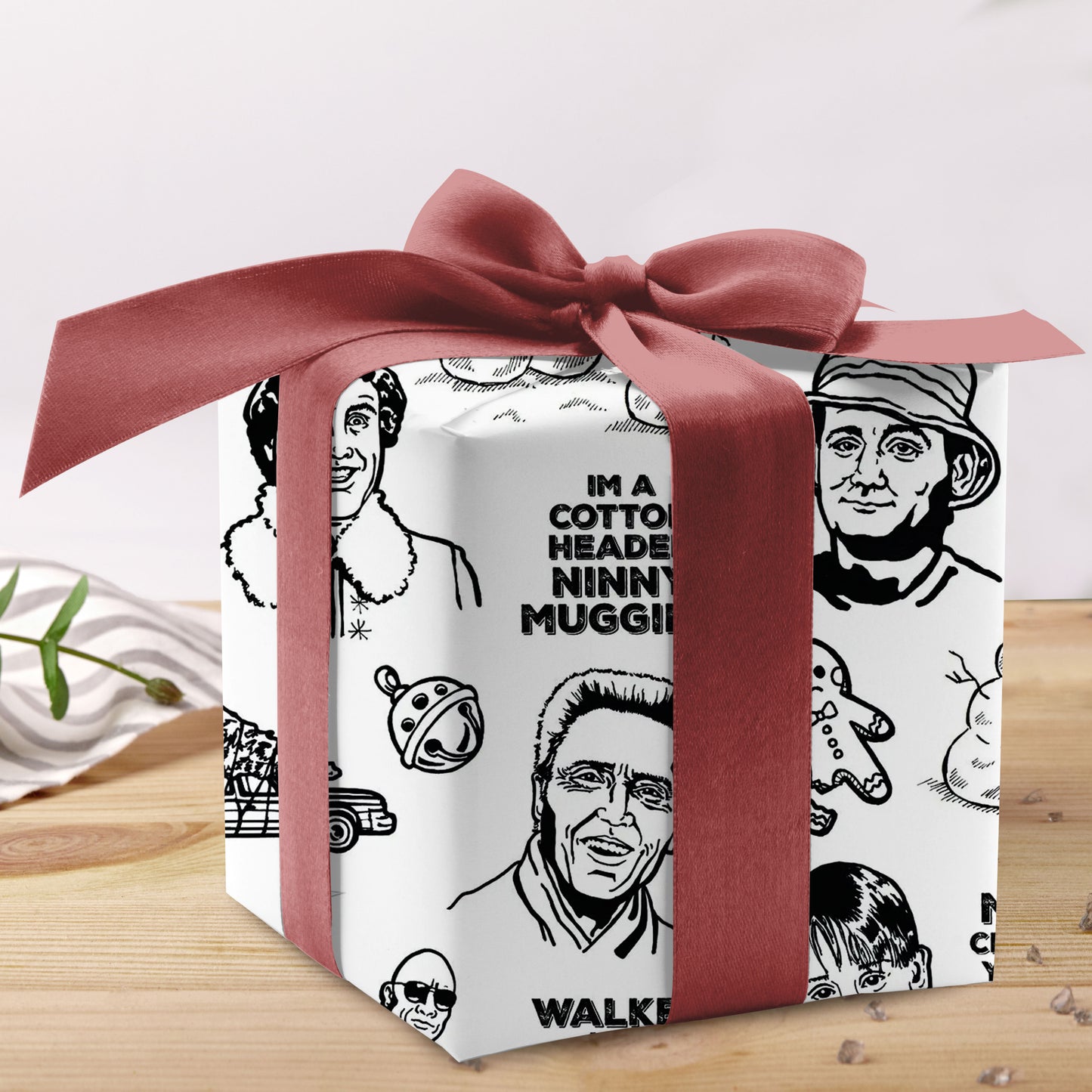 Murray Christmas Wrapping Paper Home Alone Gift Wrap