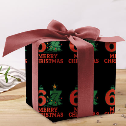 Merry Christmas 67 Years Old Wrapping Paper  Holiday Gift Wrap
