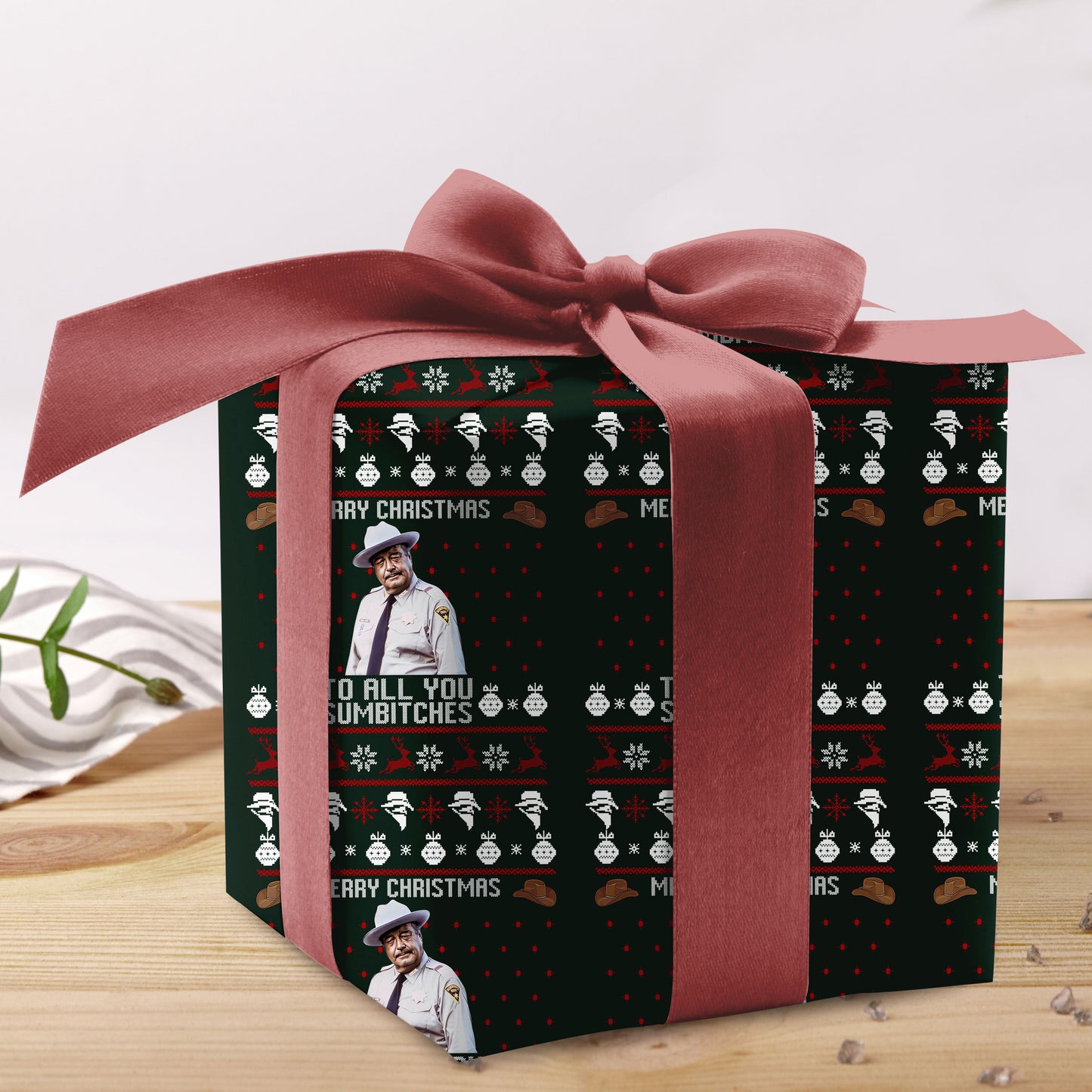 Buford T Justice Wrapping Paper
