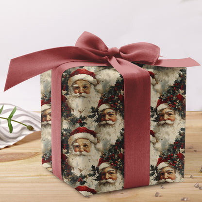 Vintage Santa Wrapping Paper