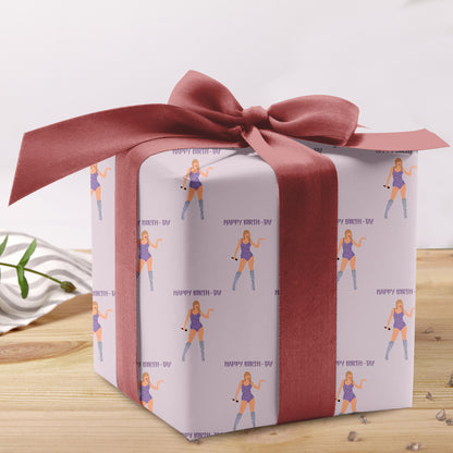 Showgirl Era Wrapping Paper Taylor Swift Gift Wrap
