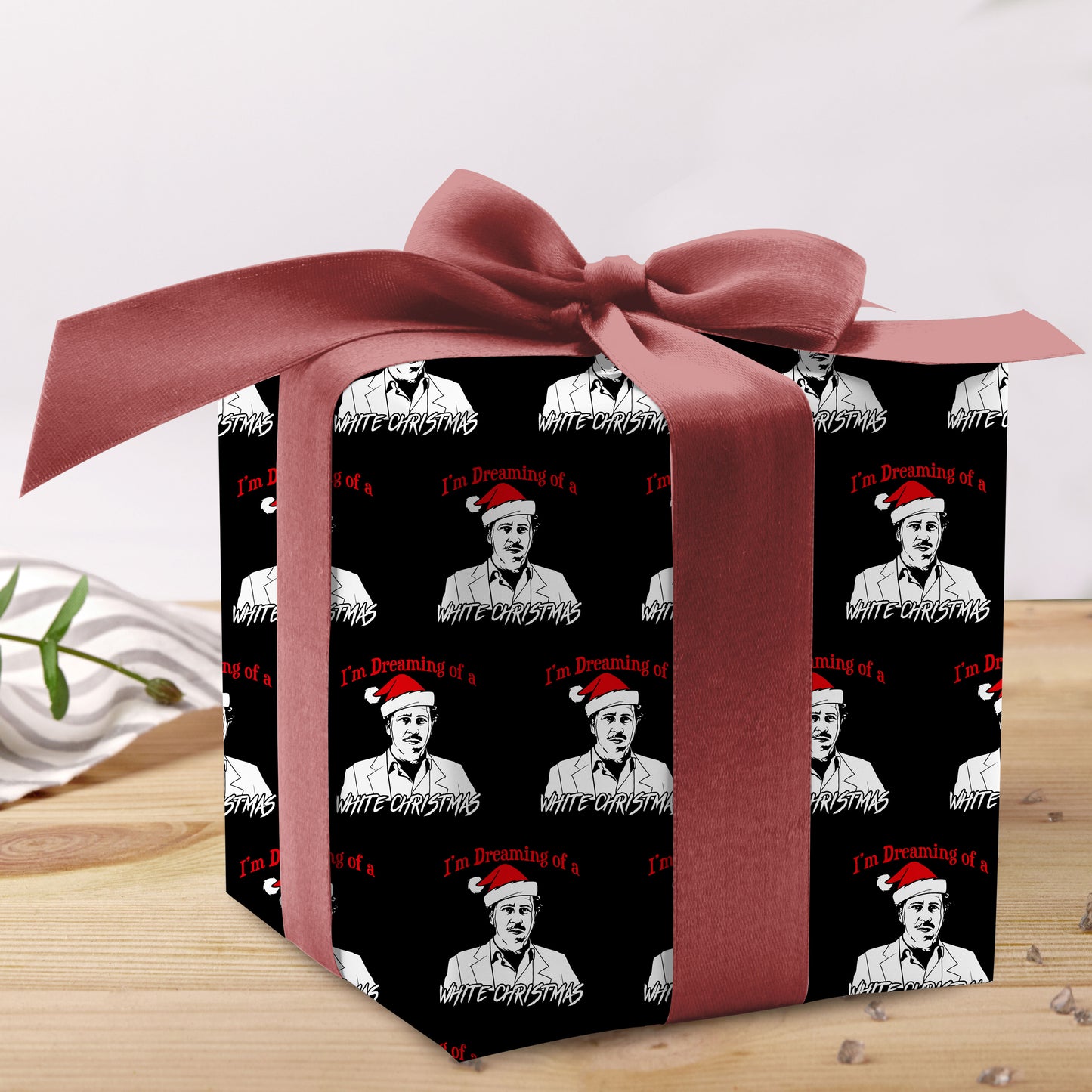 I'm Dreaming Of A White Christmas Wrapping Paper Gift Wrap