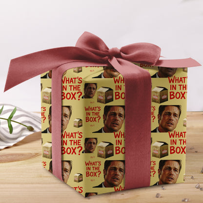 What's In the Box Wrapping Paper Gifts