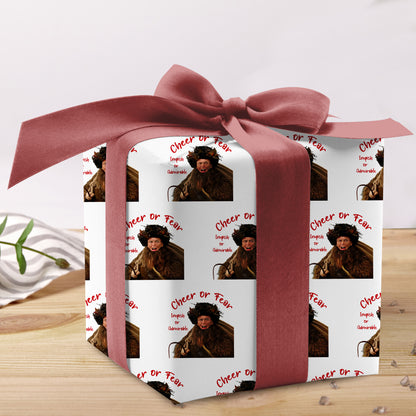 Belsnickel Wrapping Paper Funny Christmas Holiday Paper