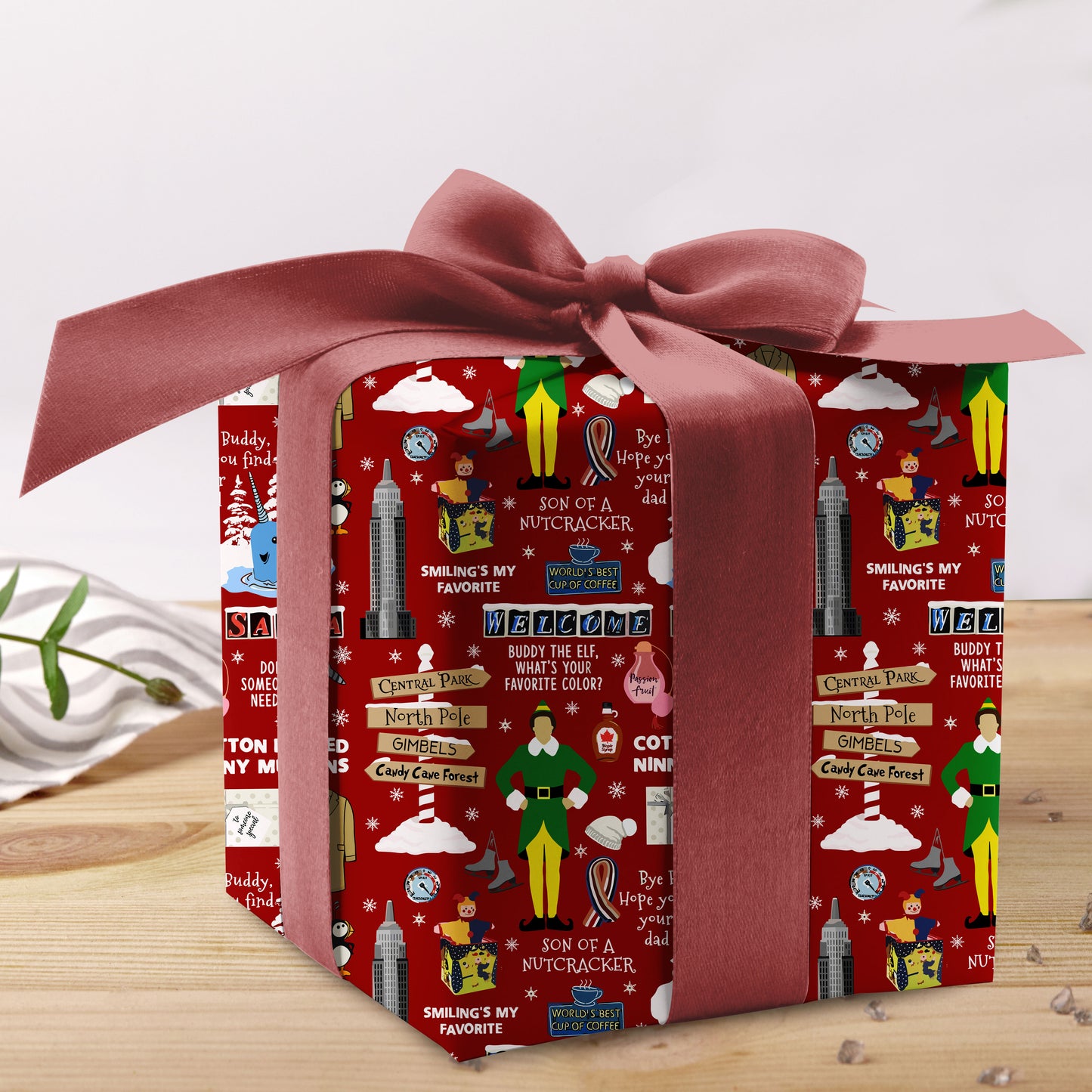 ELF Christmas Wrapping Paper