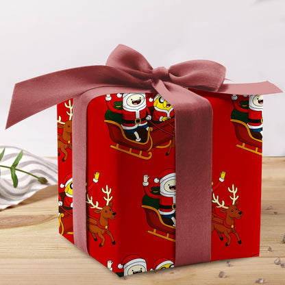 Adventure Time Christmas Wrapping Paper