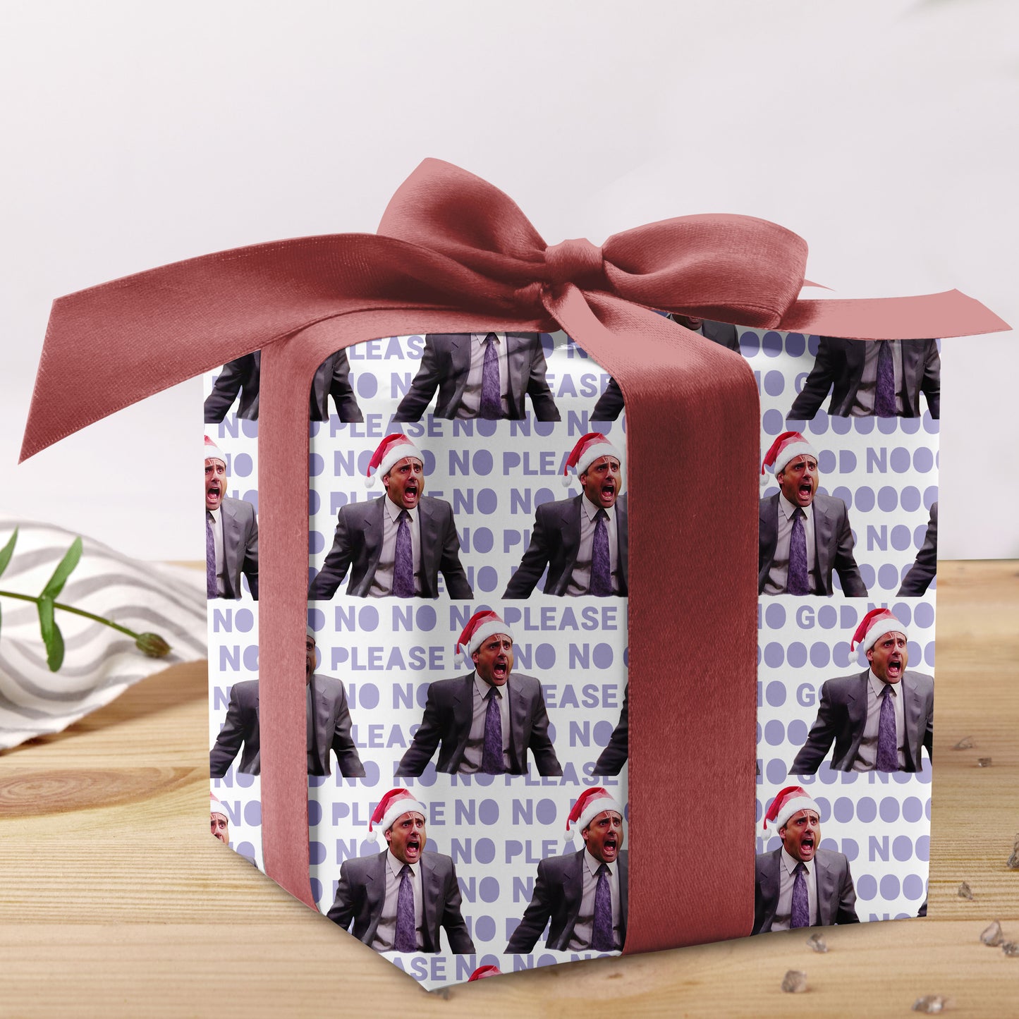 Michael Scott Christmas Wrapping Paper