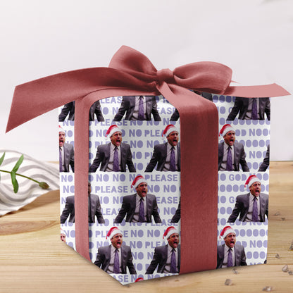 Michael Scott Christmas Wrapping Paper