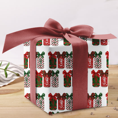 Coke Wrapping Paper Birthday Gift