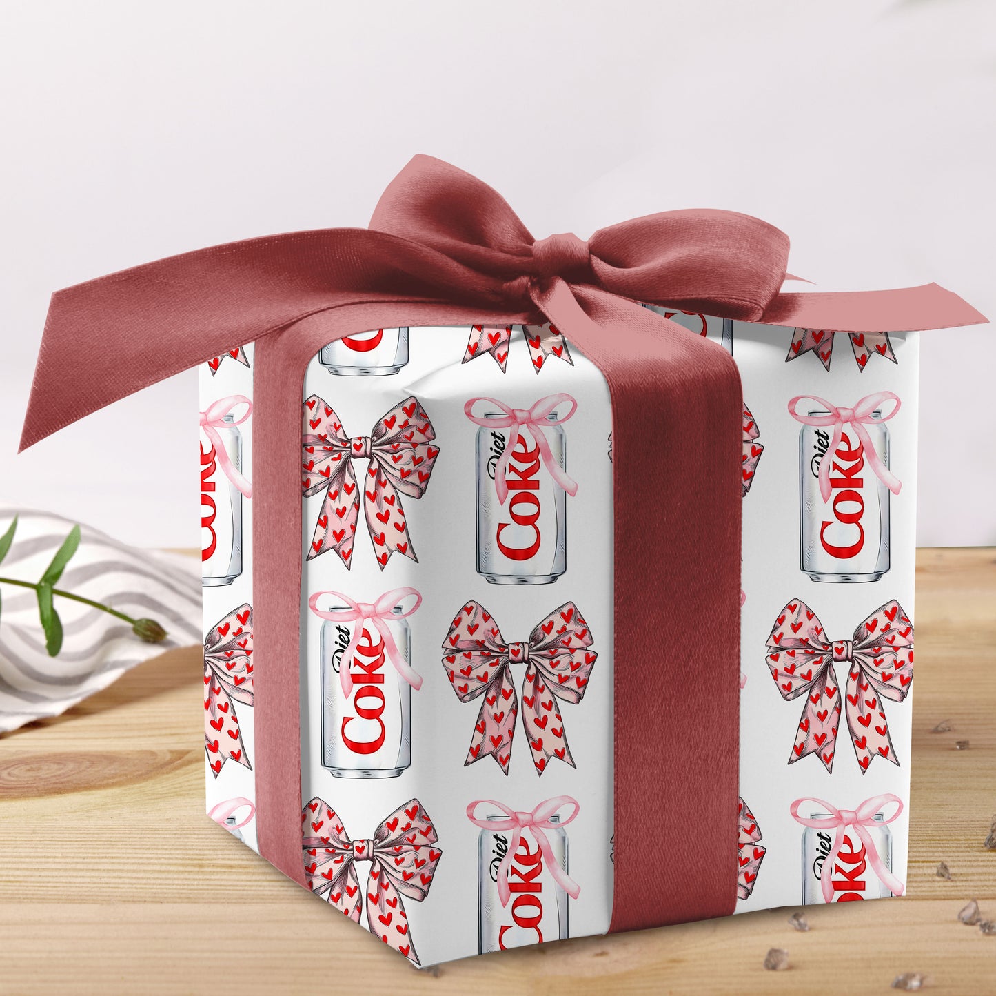 Diet Coke Wrapping Paper Christmas Gift