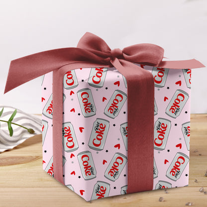 Diet Coke Wrapping Paper Birthday Gift