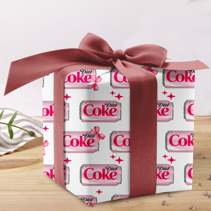 Diet Coke Wrap Gift
