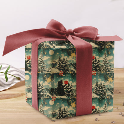 Godzilla Christmas Wrapping Paper Rolls
