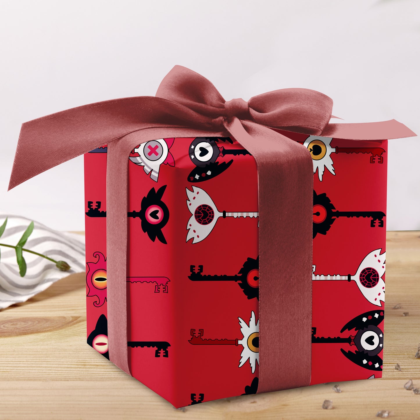 Hazbin Hotel Wrapping Paper Birthday Gifts