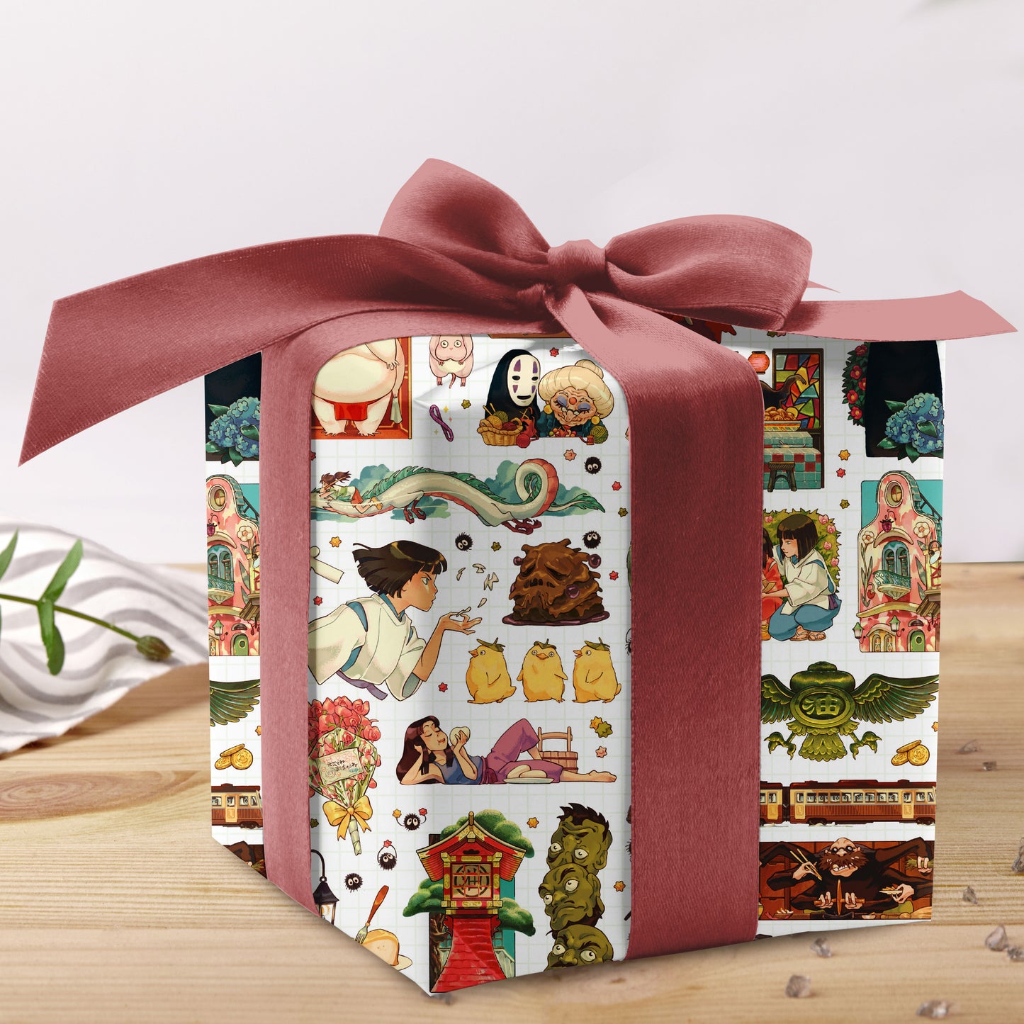 Spirited Away Wrapping Papper Roll