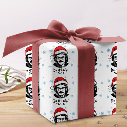 Do It Lady Wrapping Paper