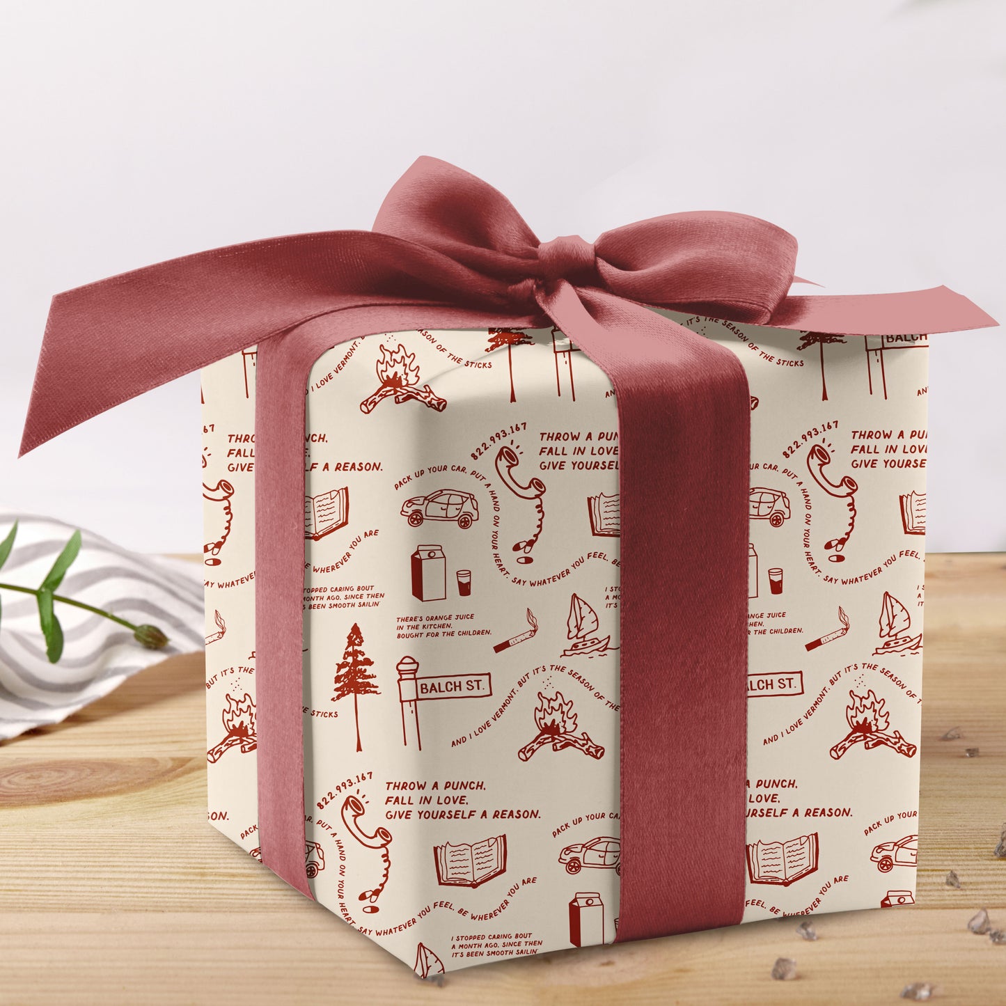 Noah Kahan Wrapping Paper Sheet