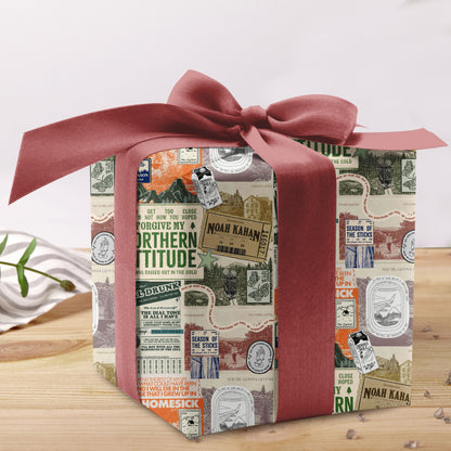 Noah Kahan Northern Attitude Wrapping Paper