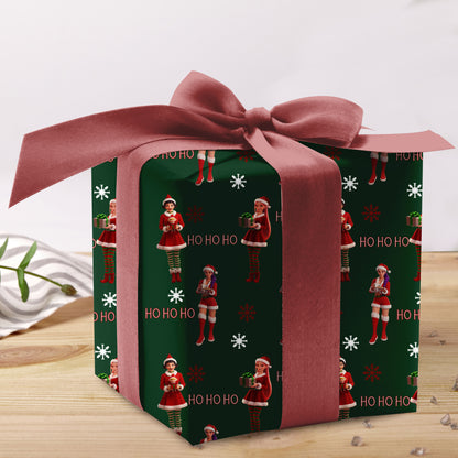 Rumi Claus Wrapping Paper