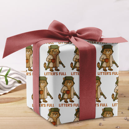 Grumpy Cat Litter's Full Wrapping Paper