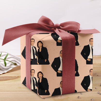 Law And Order Wrapping Paper Gift