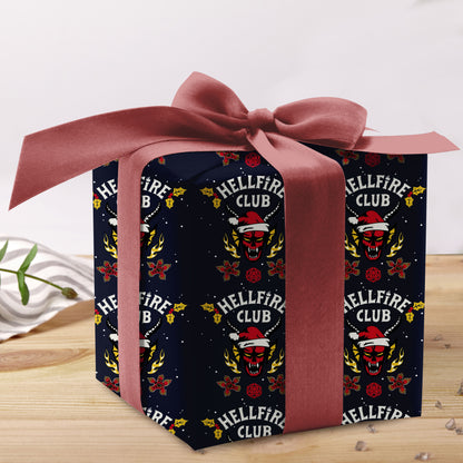 Stranger Things Hellfire Club Wrapping Paper