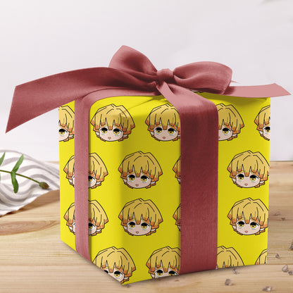 Demon Slayer Agatsuma Zenitsu Wrapping Paper