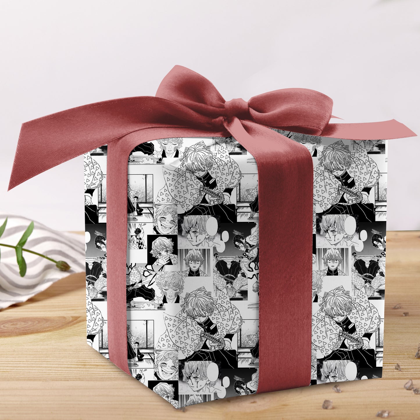 Demon Slayer Zenitsu Agatsuma Wrapping Paper