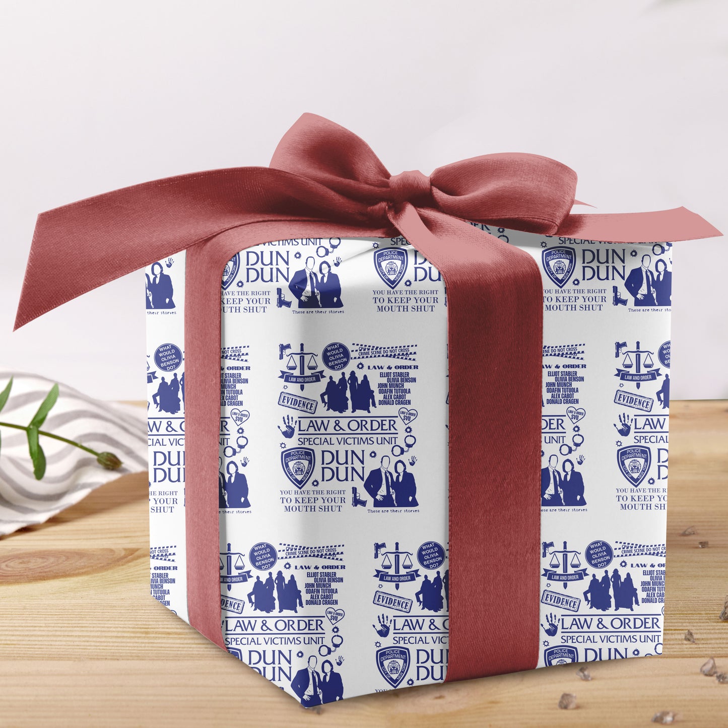 White Christmas Movie Wrapping Paper