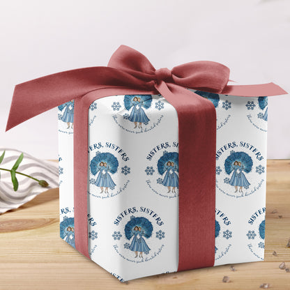 Funny White Christmas Wrapping Paper