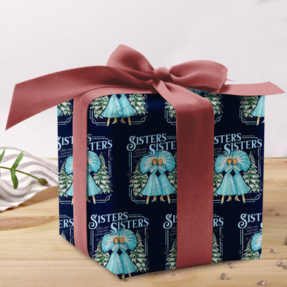 White Christmas Gift Wrap