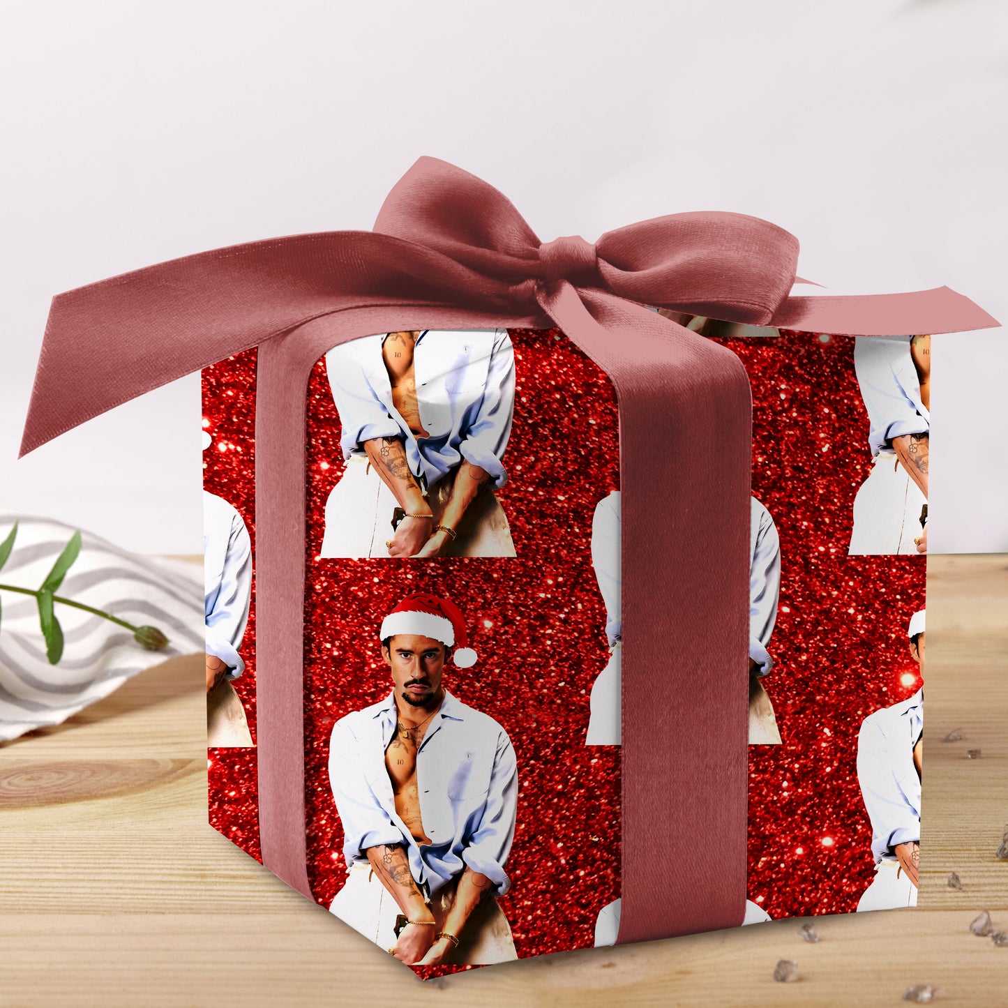 Bad Bunny Wrapping Paper Sheet