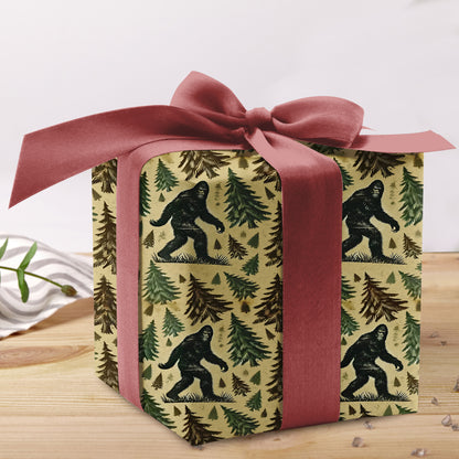 Bigfoot Wrapping Paper