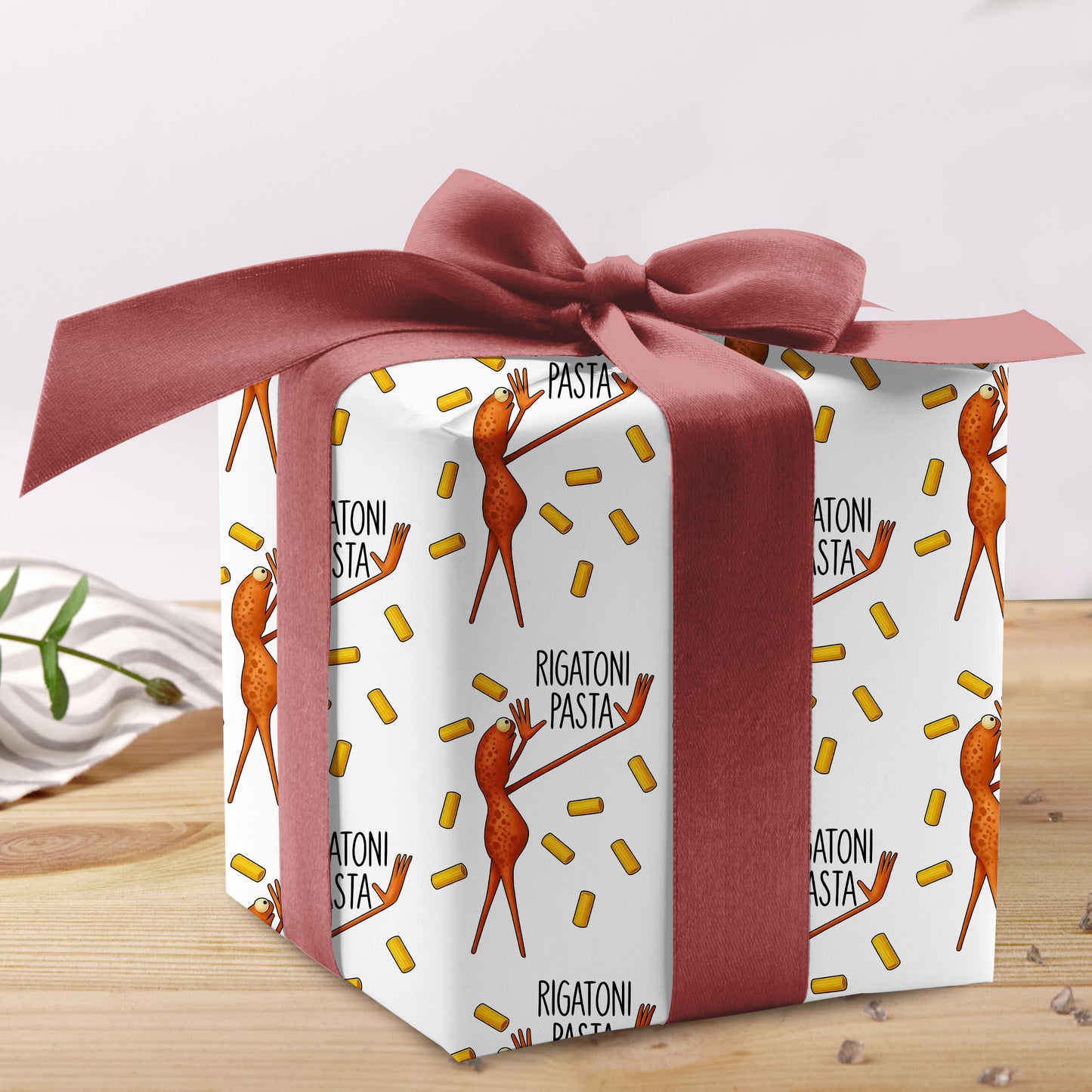 Rigatoni Pasta Marcus The Worm Wrap Gift