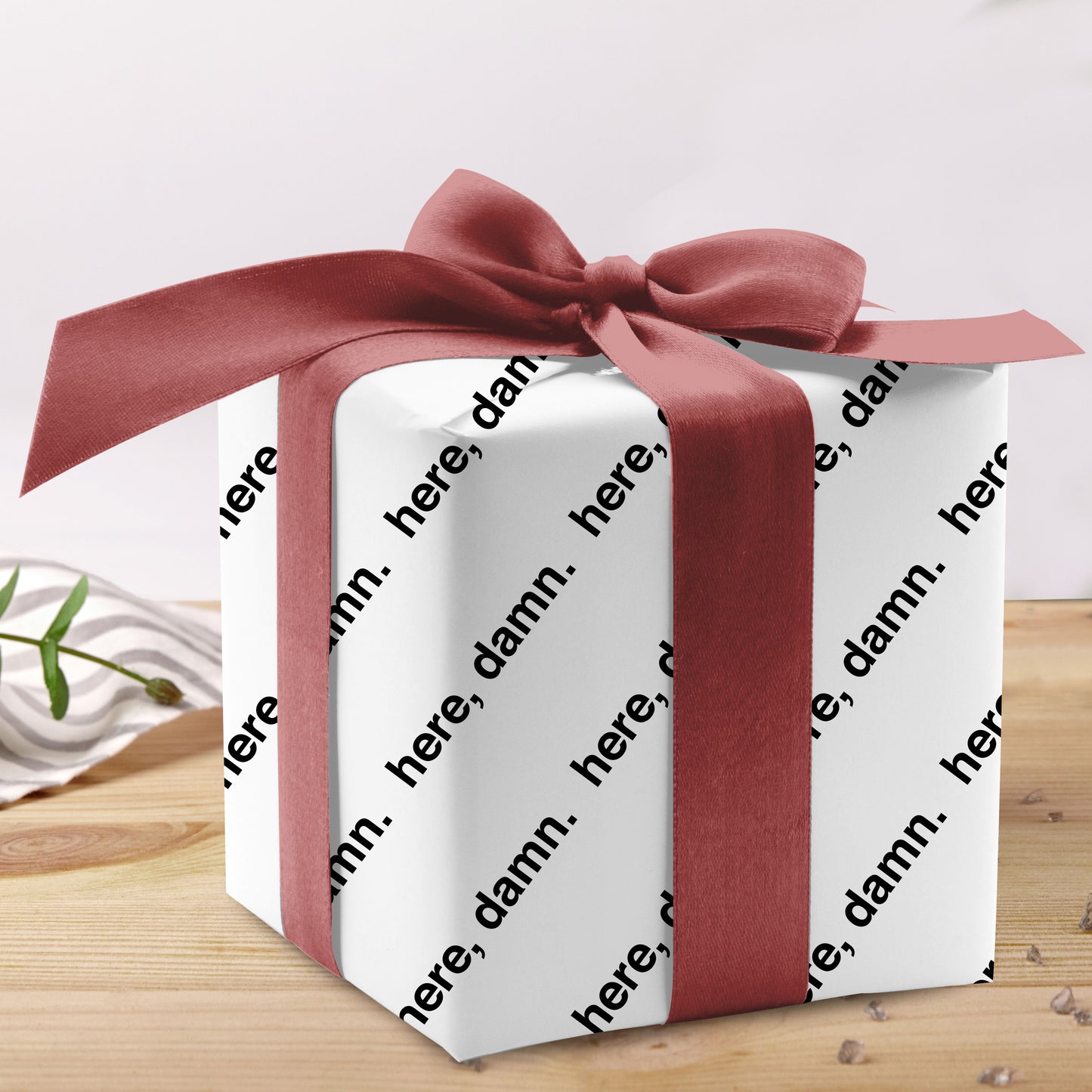 Offensive Wrapping Paper, Funny Gift Wrap