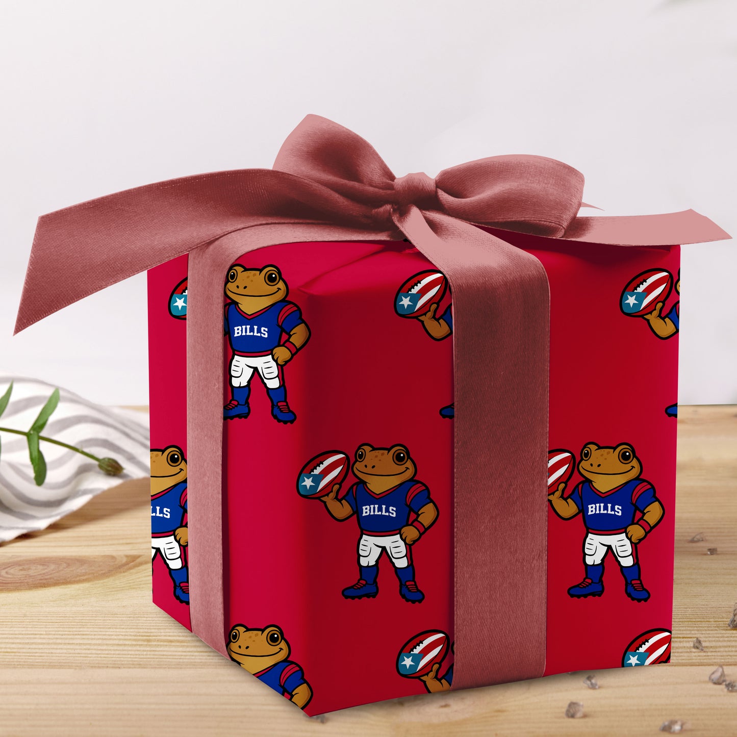 Football Team Sports Wrapping Paper