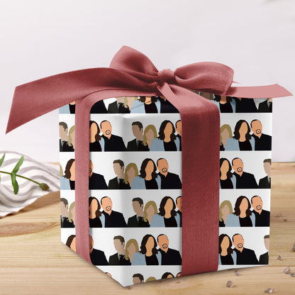 Law And Order Wrapping Paper Gift