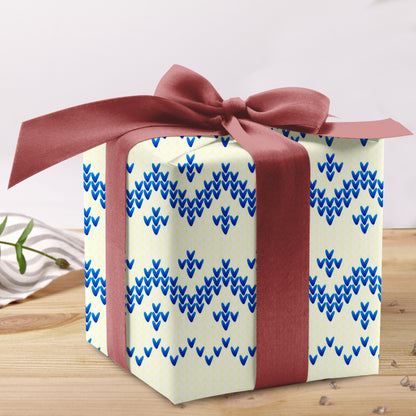 Reindeer Sweater Holiday Gift Wrap Paper