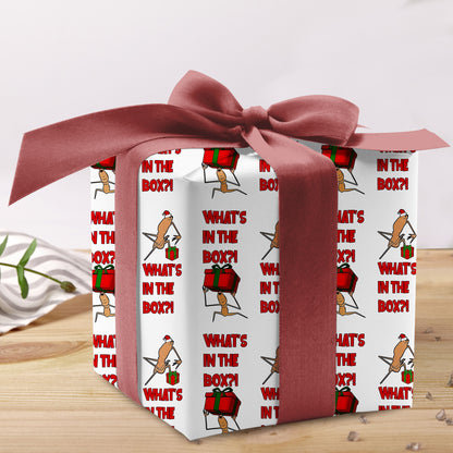Marcus What's Is In The Box Wrapping Paper