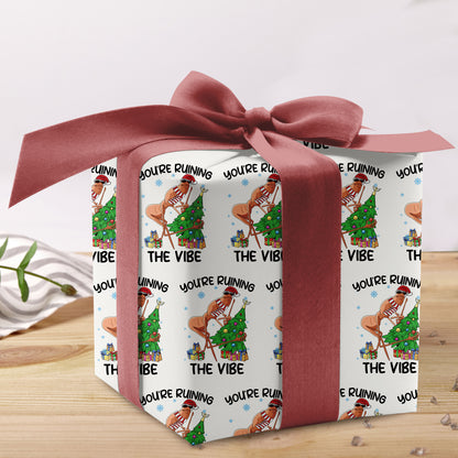 Marcus The Worm Wrapping Paper Christmas Gift