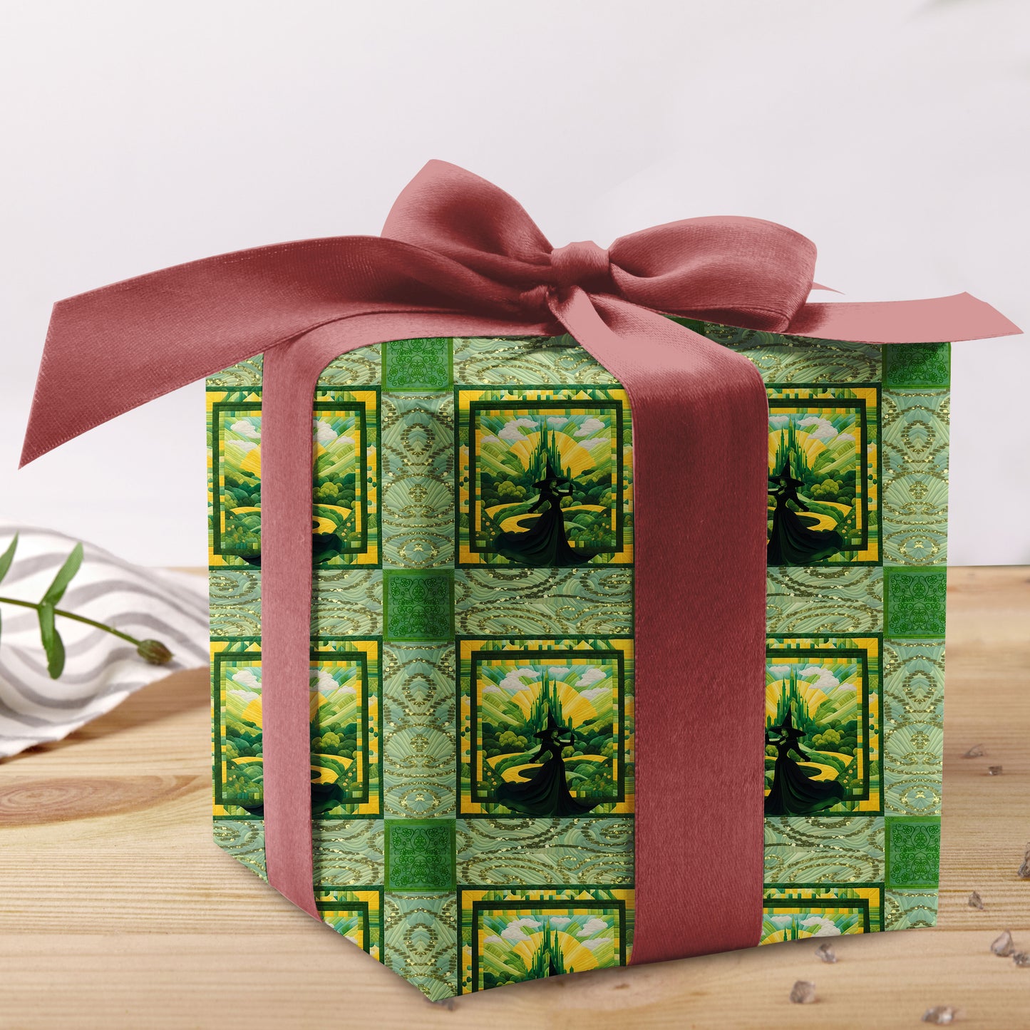 Wicked Inspired Movie Gift Wrap